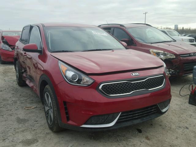 KNDCB3LCXH5049736 - 2017 KIA NIRO FE RED photo 1