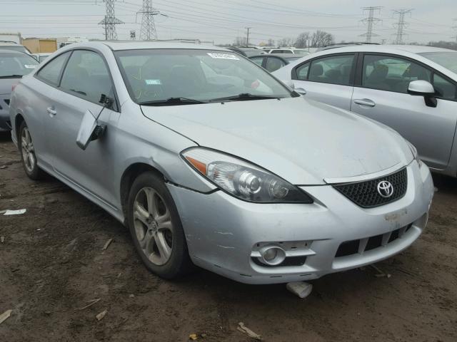 4T1CE30P68U764321 - 2008 TOYOTA CAMRY SOLA SILVER photo 1