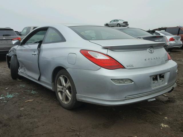 4T1CE30P68U764321 - 2008 TOYOTA CAMRY SOLA SILVER photo 3