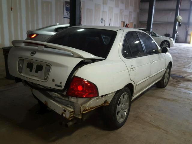 3N1CB51D75L526158 - 2005 NISSAN SENTRA 1.8 WHITE photo 4