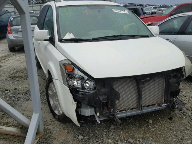 5N1BV28U35N115906 - 2005 NISSAN QUEST S WHITE photo 1