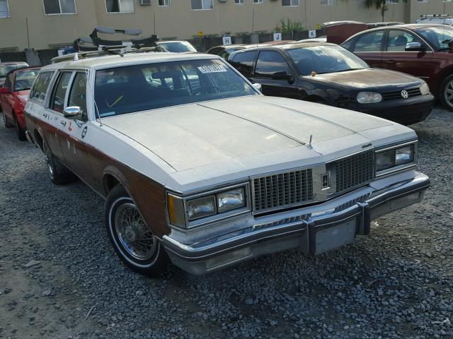 1G3BP81Y0KR302197 - 1989 OLDSMOBILE CUSTOM CRU WHITE photo 1