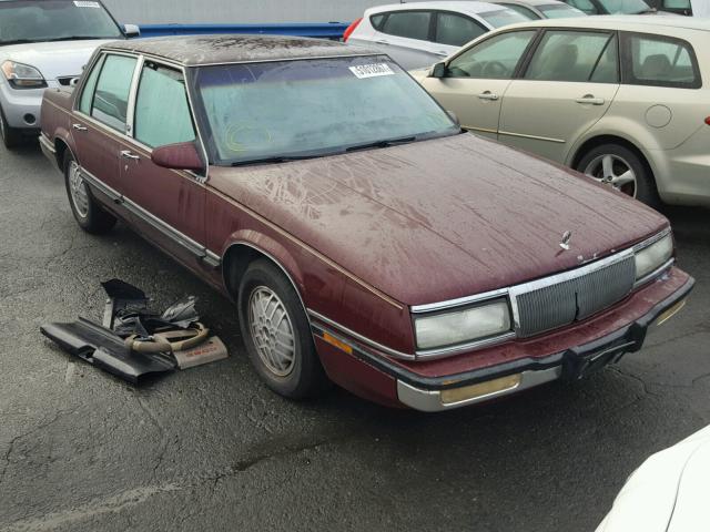 1G4HR54CXMH402962 - 1991 BUICK LESABRE LI BURGUNDY photo 1