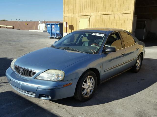 1MEFM55S45A607511 - 2005 MERCURY SABLE LS P BLUE photo 2