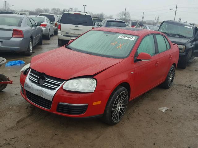 3VWRJ71K09M034881 - 2009 VOLKSWAGEN JETTA WOLF RED photo 2