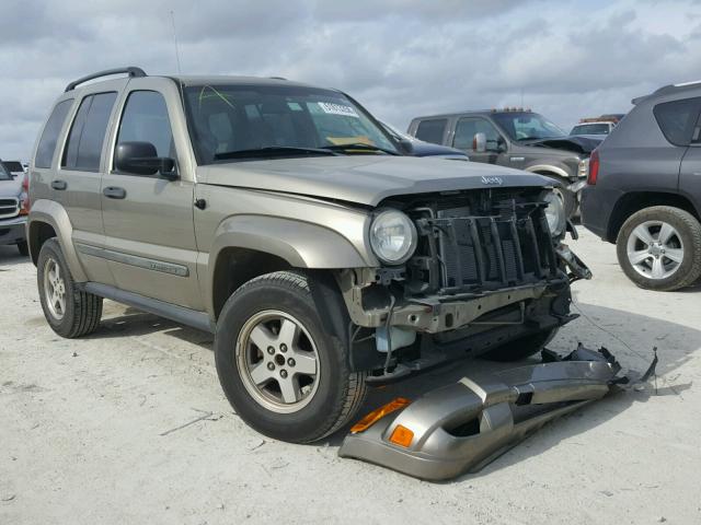 1J4GK38K35W643036 - 2005 JEEP LIBERTY RE GOLD photo 1