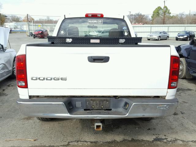 1D7HA16K63J652026 - 2003 DODGE RAM 1500 S WHITE photo 6