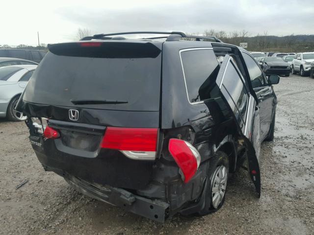 5FNRL38688B053227 - 2008 HONDA ODYSSEY EX BLUE photo 4