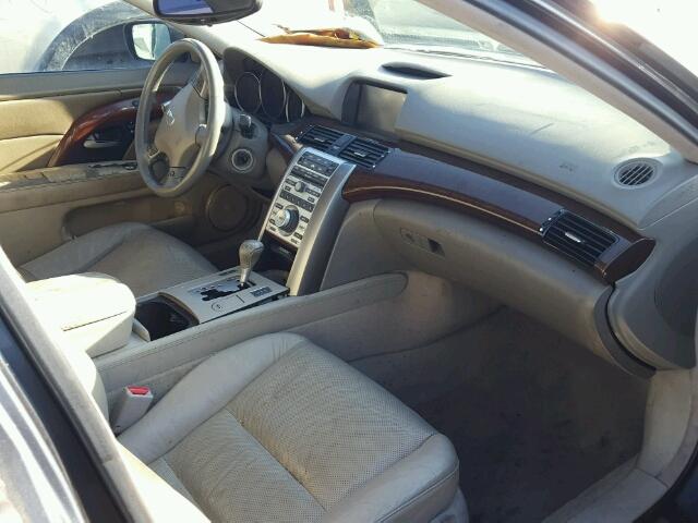JH4KB16516C012305 - 2006 ACURA RL BLACK photo 5