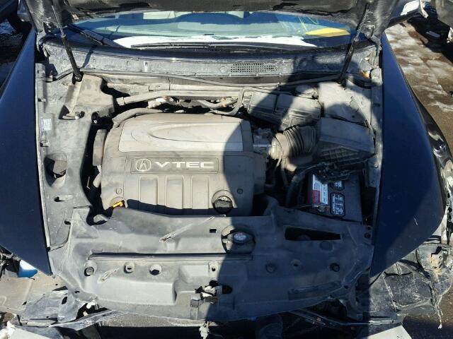 JH4KB16516C012305 - 2006 ACURA RL BLACK photo 7