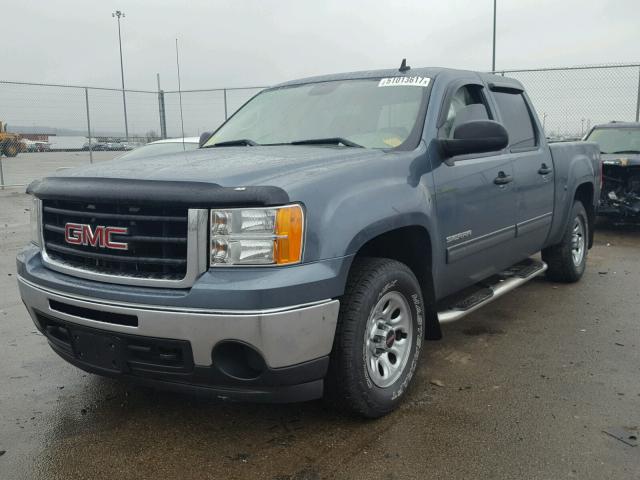 3GTP2UEA3BG155433 - 2011 GMC SIERRA K15 GREEN photo 2