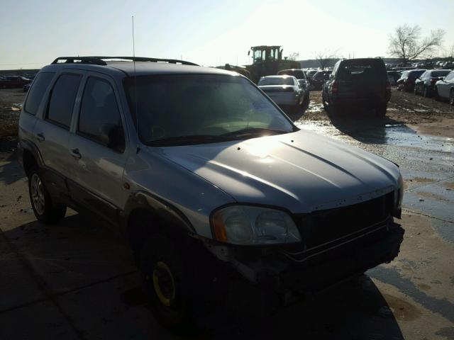 4F2YZ04163KM12394 - 2003 MAZDA TRIBUTE LX SILVER photo 1