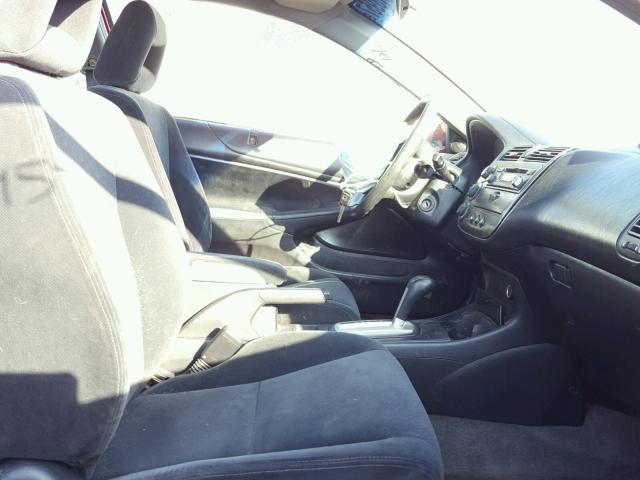 1HGEM22963L007217 - 2003 HONDA CIVIC EX 红色 照片 5