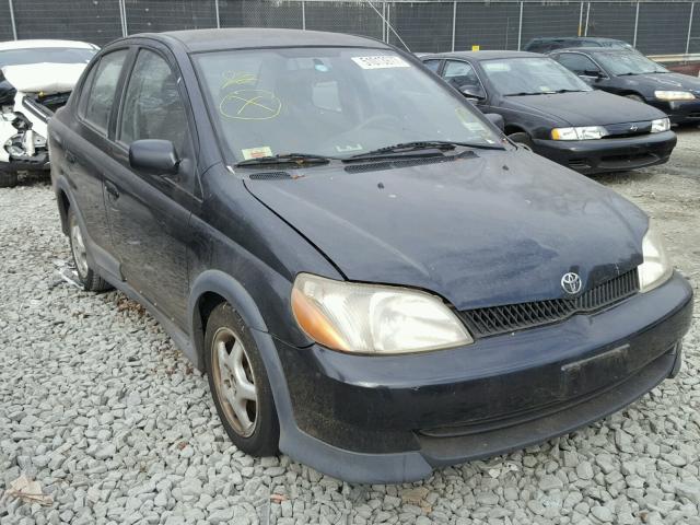 JTDBT123610113465 - 2001 TOYOTA ECHO BLACK photo 1