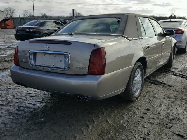 1G6KD54Y63U246688 - 2003 CADILLAC DEVILLE GOLD photo 4