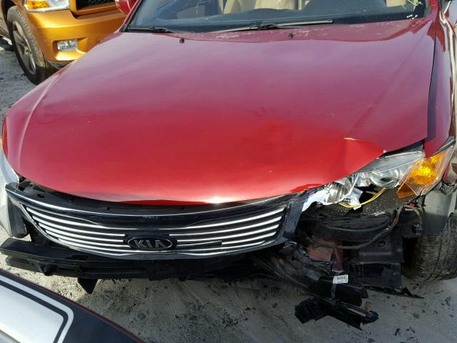 KNAGG4A87A5429532 - 2010 KIA OPTIMA LX RED photo 7