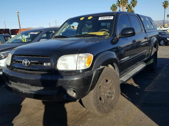 5TBDT48145S499315 - 2005 TOYOTA TUNDRA DOU BLACK photo 2