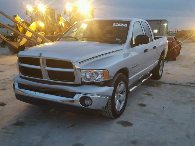 1D7HA18D54S689577 - 2004 DODGE RAM 1500 S SILVER photo 2