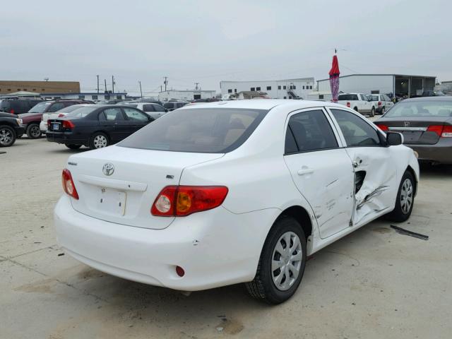 1NXBU4EE9AZ350371 - 2010 TOYOTA COROLLA BA WHITE photo 4