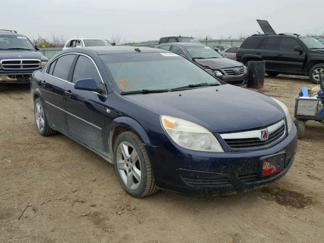 1G8ZS57B08F187085 - 2008 SATURN AURA XE BLACK photo 1