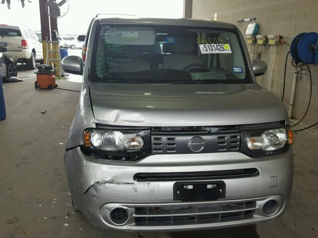 JN8AZ28R59T103794 - 2009 NISSAN CUBE BASE SILVER photo 9