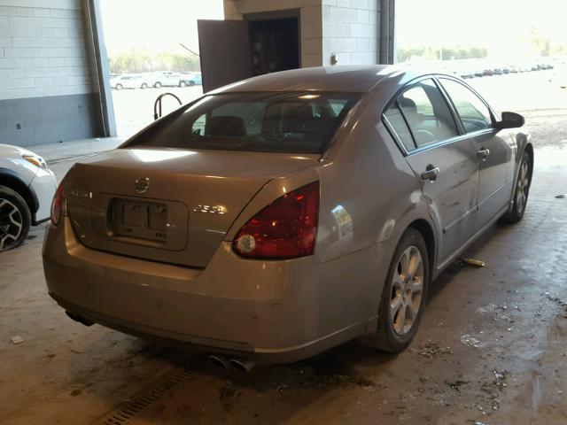 1N4BA41E47C801469 - 2007 NISSAN MAXIMA SE GRAY photo 4