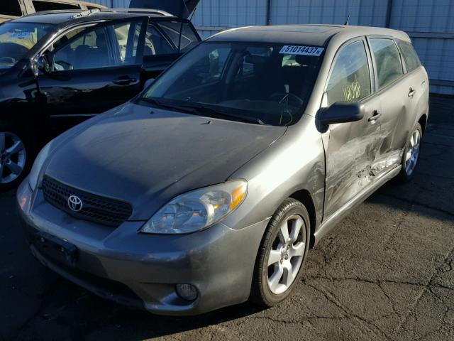 2T1KR32E26C606956 - 2006 TOYOTA COROLLA MA GRAY photo 2