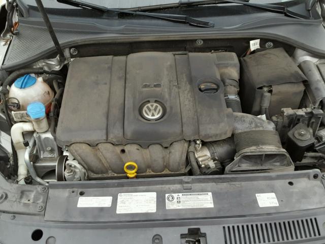 1VWAH7A31EC010070 - 2014 VOLKSWAGEN PASSAT S ვერცხლისფერი ფოტო 7