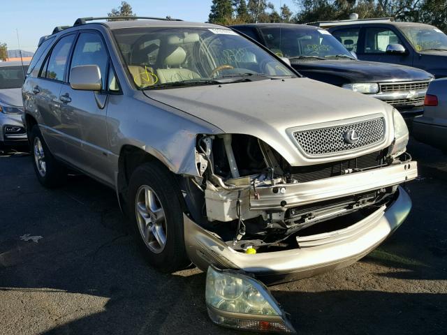 JTJGF10U820144773 - 2002 LEXUS RX 300 BEIGE photo 1