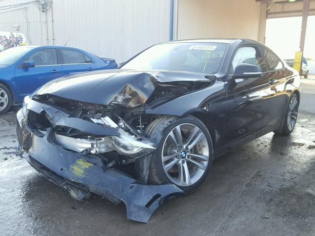 WBA3N3C52FK233427 - 2015 BMW 428 I შავი ფოტო 2
