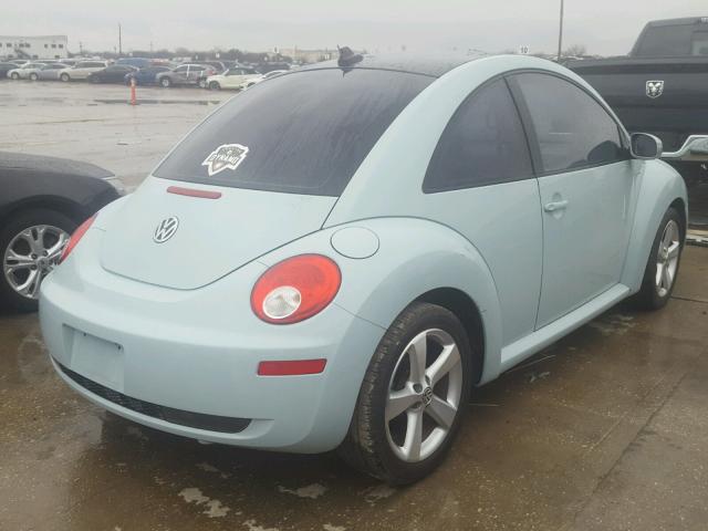 3VWRG3AG8AM036711 - 2010 VOLKSWAGEN NEW BEETLE BLUE photo 4