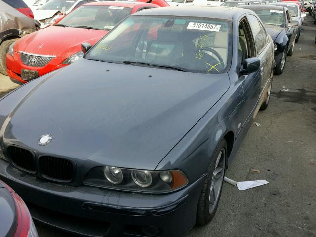 WBADN63422GN86857 - 2002 BMW 540 I AUTO GRAY photo 2