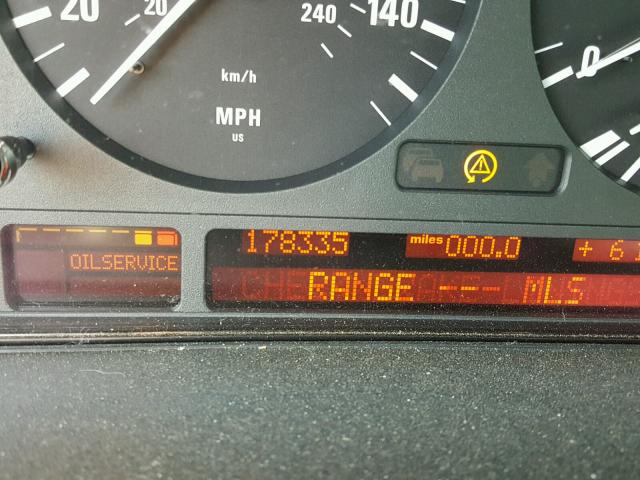 WBADN63422GN86857 - 2002 BMW 540 I AUTO GRAY photo 8