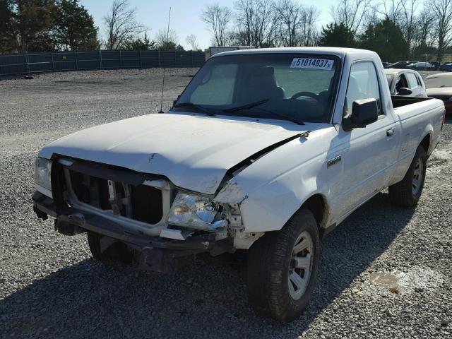 1FTYR10DX9PA63421 - 2009 FORD RANGER WHITE photo 2