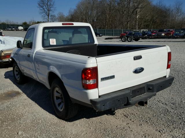 1FTYR10DX9PA63421 - 2009 FORD RANGER WHITE photo 3