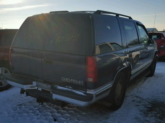 1GNEK13R7XJ358465 - 1999 CHEVROLET TAHOE K150 BLUE photo 4