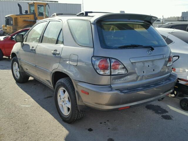 JTJHF10U530303366 - 2003 LEXUS RX 300 GRAY photo 3