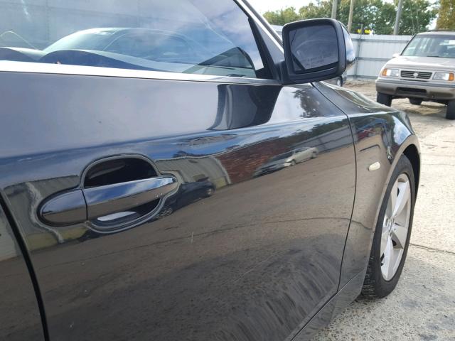 WBANF33567CW69117 - 2007 BMW 525 XI Սև լուսանկար 9