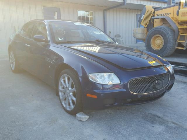 ZAMCE39A650019974 - 2005 MASERATI QUATTROPOR BLUE photo 1