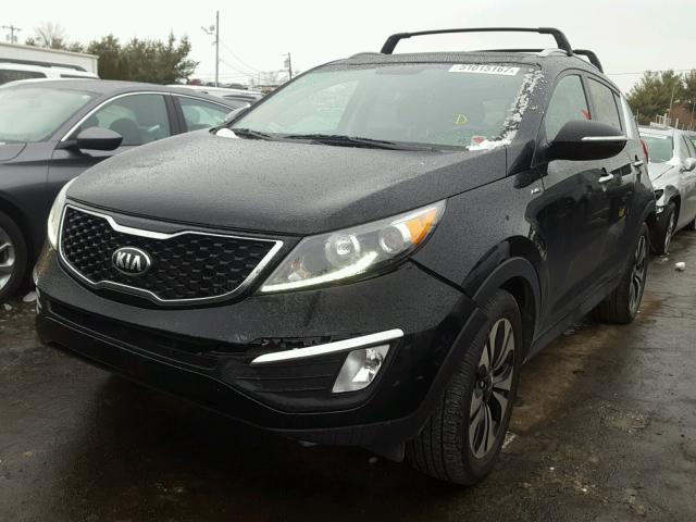 KNDPCCA65D7383179 - 2013 KIA SPORTAGE S BLACK photo 2