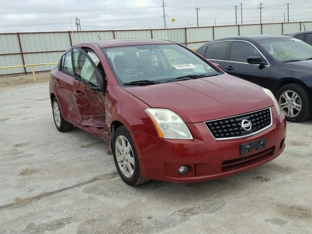 3N1AB61E88L744815 - 2008 NISSAN SENTRA 2.0 RED photo 1