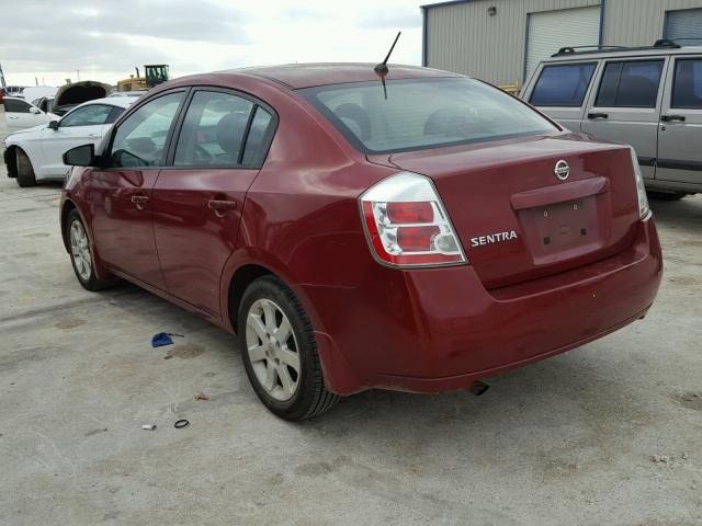 3N1AB61E88L744815 - 2008 NISSAN SENTRA 2.0 RED photo 3