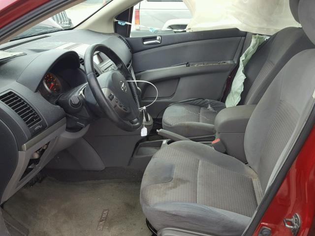 3N1AB61E88L744815 - 2008 NISSAN SENTRA 2.0 RED photo 5