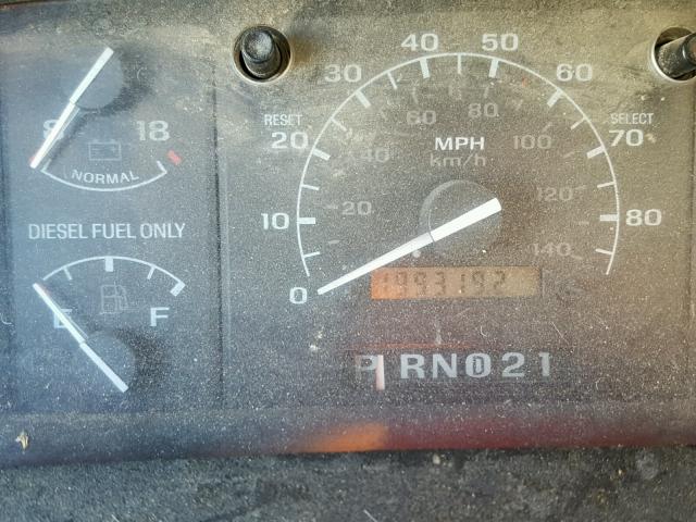 1FTHX26M8NKB51460 - 1992 FORD F250 GRAY photo 8