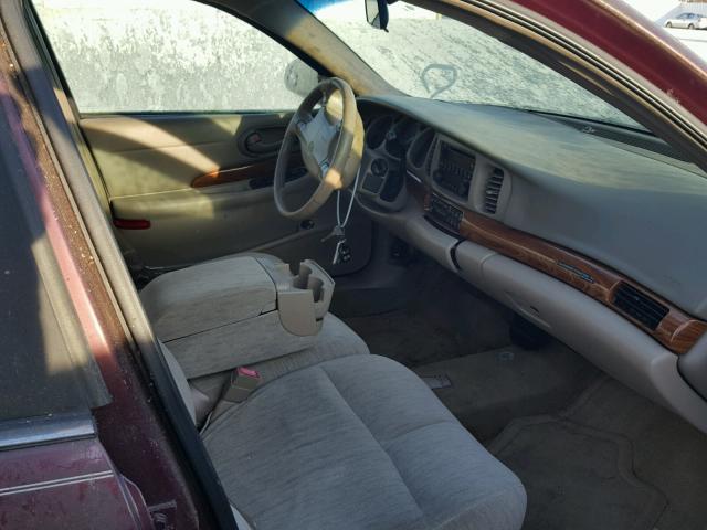1G4HP52K634133090 - 2003 BUICK LESABRE CU MAROON photo 5