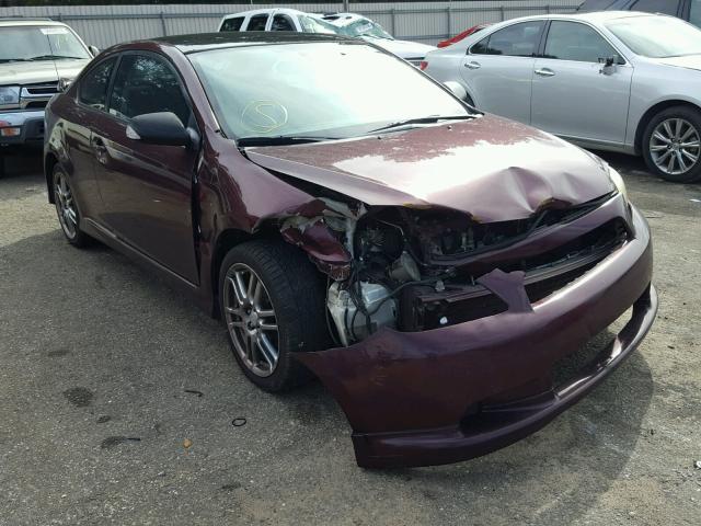 JTKDE177860114566 - 2006 TOYOTA SCION TC 勃艮第红 照片 1