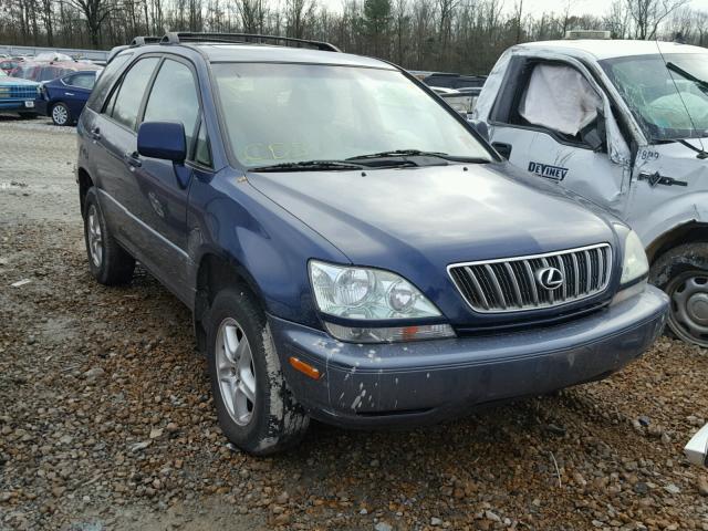 JTJHF10U930312765 - 2003 LEXUS RX 300 BLUE photo 1