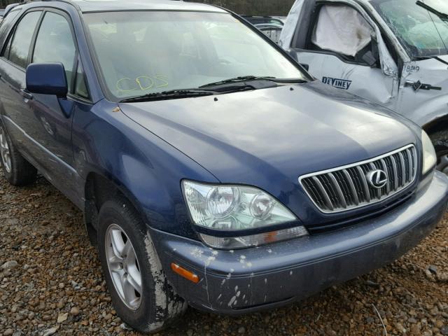 JTJHF10U930312765 - 2003 LEXUS RX 300 BLUE photo 9