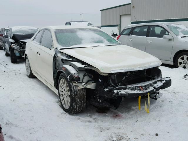 1G6DL5EG3A0113666 - 2010 CADILLAC CTS PERFOR WHITE photo 1