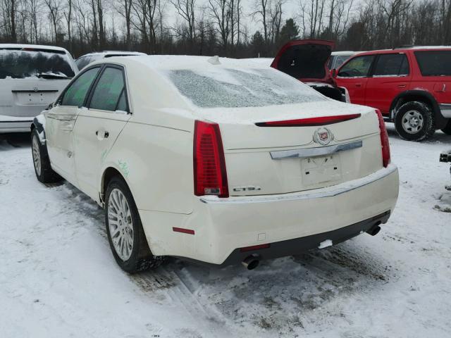 1G6DL5EG3A0113666 - 2010 CADILLAC CTS PERFOR WHITE photo 3